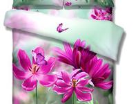 Постельное белье Famille RS-113, Королевский сатин, Евростандарт + 2 наволочки