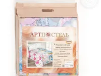 Покрывало детское АртПостель Карусельки стеганое Поплин, 150*215 Покрывало детское АртПостель Карусельки стеганое Поплин, 150*215