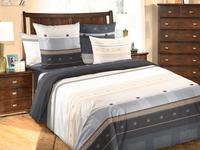 Постельное белье Valtery BR-13, Мишель-5, Бязь, Евростандарт