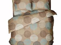 Постельное белье Самойловский текстиль Капучино, Бязь, евростандарт с наволочками 50/70