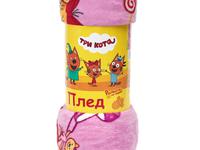 Плед Три кота Карамелька