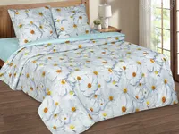 Постельное белье АртПостель Космея Поплин, 2-спальное с европростыней