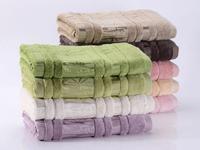 Полотенце Бамбуковое Valtery, Bamboo CL-1, розовое, 50*90 - 1шт.