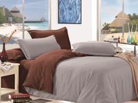 Постельное белье Valtery MO-44, Софткоттон однотонный, Семейный