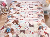 Покрывало АртПостель Мой медвежонок стеганое Бязь, 110*140