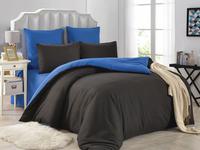 Постельное белье Valtery MO-55, Софткоттон однотонный, Евростандарт