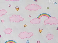 Покрывало бязевое стеганное АртПостель Златовласка, 150*215