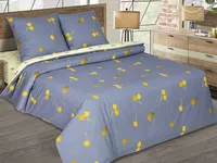 Постельное белье АртПостель Золотая вишня Поплин, 1.5-спальное