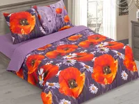 Постельное белье АртПостель Алые маки Бязь, Семейное