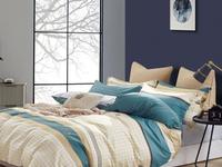 Постельное белье Valtery C-438, Сатин печатный, Семейный