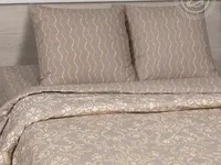 Постельное белье АртПостель Таинство Поплин, Евростандарт с простынью на резинке