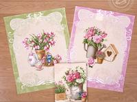 Комплект кухонных полотенец Комплект кухонных полотенец