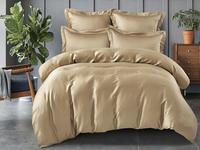 Постельное белье Famille TO-2, Тенсел однотонный, Семейный