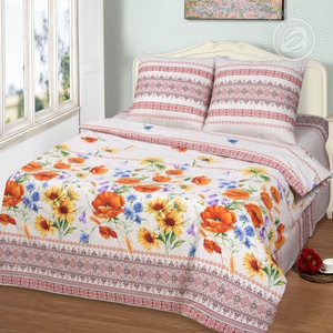 Постельное белье "АртПостель" Полевой букет Бязь (Дуэт (Семейный)