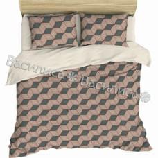 Постельное белье "Василиса" Эффект динамики Бязь (2-спальный)