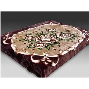 Плед "Орленок" Медальон коричневый акрил (160*220 см.)