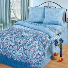 Постельное белье "АртПостель" Индиго Бязь (Дуэт (Семейный)