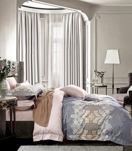 Постельное белье "Famille" RS-288 королевский сатин (Евро)