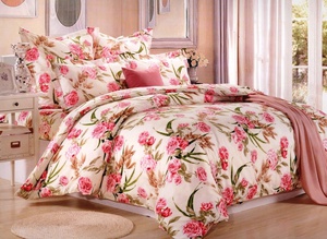 Постельное белье "Valtery" CL-197 сатин печатный (Дуэт (Семейный)