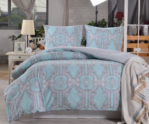 Постельное белье "Valtery" CL-313 сатин печатный (2-спальный)