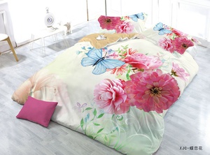 Постельное белье Valtery SF-37, Полисатин 3D, 1.5-спальный