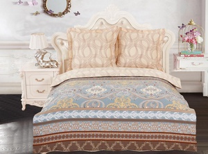 Постельное белье "Valtery" CL-267 сатин печатный (1,5-спальный)