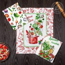 Комплект кухонных полотенец "АртПостель" Ассорти (45*60-3шт.)