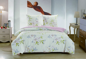 Постельное белье "Valtery" CL-233 сатин печатный (Дуэт (Семейный)