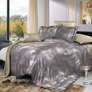 Постельное белье Valtery JC-01, Сатин-жаккард, 1.5-спальный