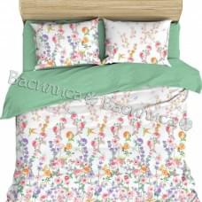 Постельное белье "Василиса" Империя цветов Бязь (Евро)