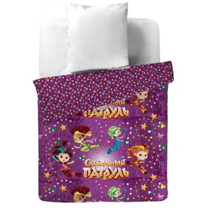 Покрывало "Протекс" стеганное Сказочный патруль Бязь (145*205см.)