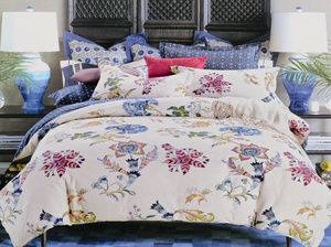 Постельное белье "Valtery" CL-187 сатин печатный (Евро)