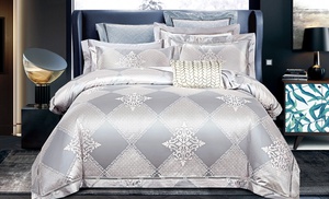 Постельное белье Valtery JC-94, Сатин-жаккард, Семейный