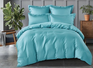 Постельное белье Famille TO-3, Тенсел однотонный, Семейный