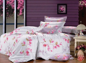 Постельное белье Valtery C-120, Сатин печатный, 2-спальный