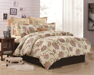 Постельное белье "Valtery" CL-181 сатин печатный (2-спальный)