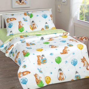 Постельное белье "АртПостель" Детский Барсик Поплин (1,5-спальный)