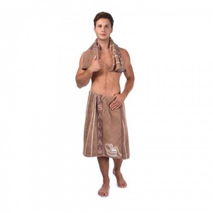 Комплект для сауны Мужской "Cleanelly" Termale (66*150+50*90)