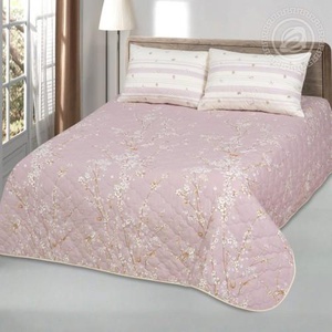 Покрывало "АртПостель" стеганое Сакура Поплин (215*220см.)