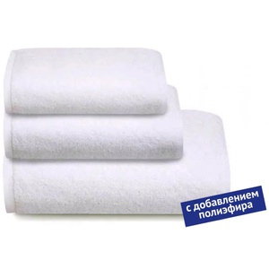Полотенце махровое "Cleanelly" Deluxe Белый (70*140см.)