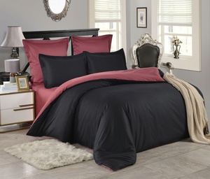 Постельное белье Valtery LS-53, Cатин однотонный, 2-спальный