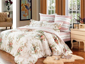 Постельное белье "Сайлид" B-120 сатин печатный (2-спальный)