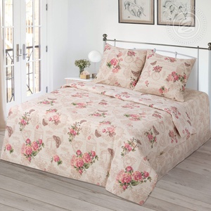 Постельное белье "АртПостель" Шебби-Шик Бязь (Евро)