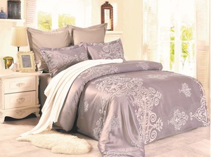 Постельное белье "Valtery" JC-58 сатин-жаккард (1,5-спальный)