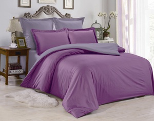 Постельное белье Valtery LS-46, Сатин однотонный, 1.5-спальный