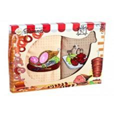 Набор вафельных полотенец "Дино-текс" Окорок (50*60-2шт.)