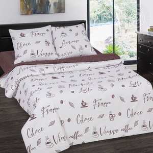 Постельное белье "АртПостель" Мокко Поплин (Евро)