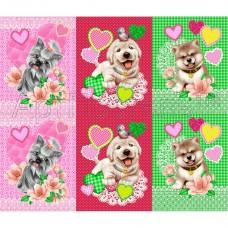 Комплект кухонных полотенец "АртПостель" Домашние любимцы (45*60-3шт.)