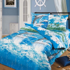 Постельное белье "АртПостель" Морской бриз Бязь (Евро)