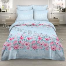 Постельное белье "Василиса" Нежная чистота Бязь (Евро)